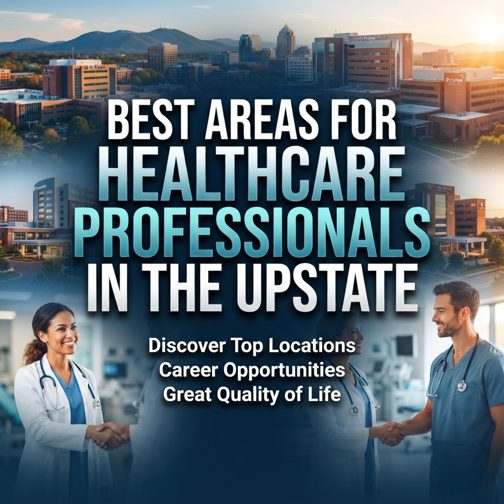 Best Areas for Healthcare Professionals in the Upstate