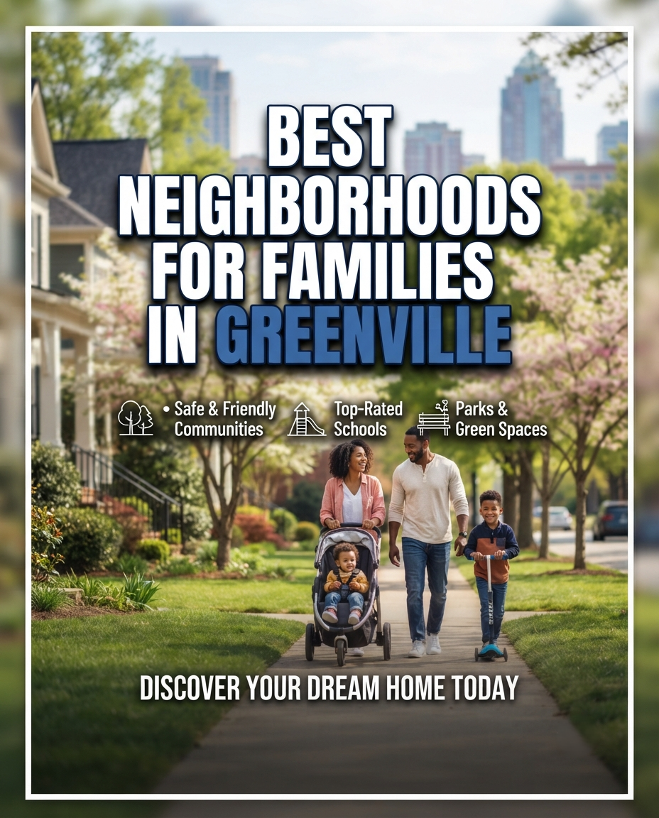 Best Neighborhoods for Families in Greenville