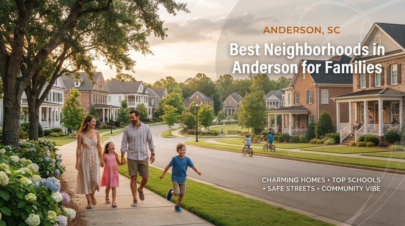 Best Neighborhoods in Anderson for Families    