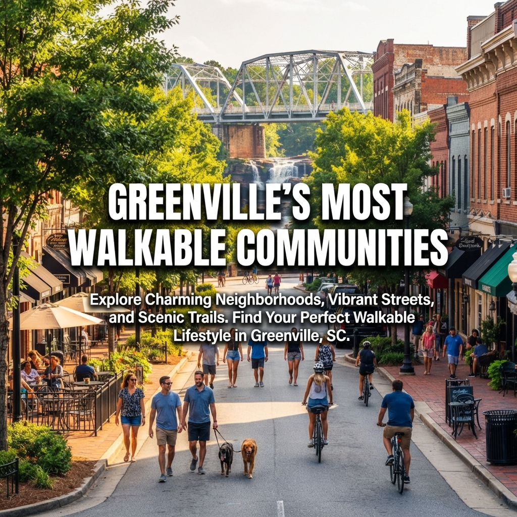 Greenville’s Most Walkable Communities
