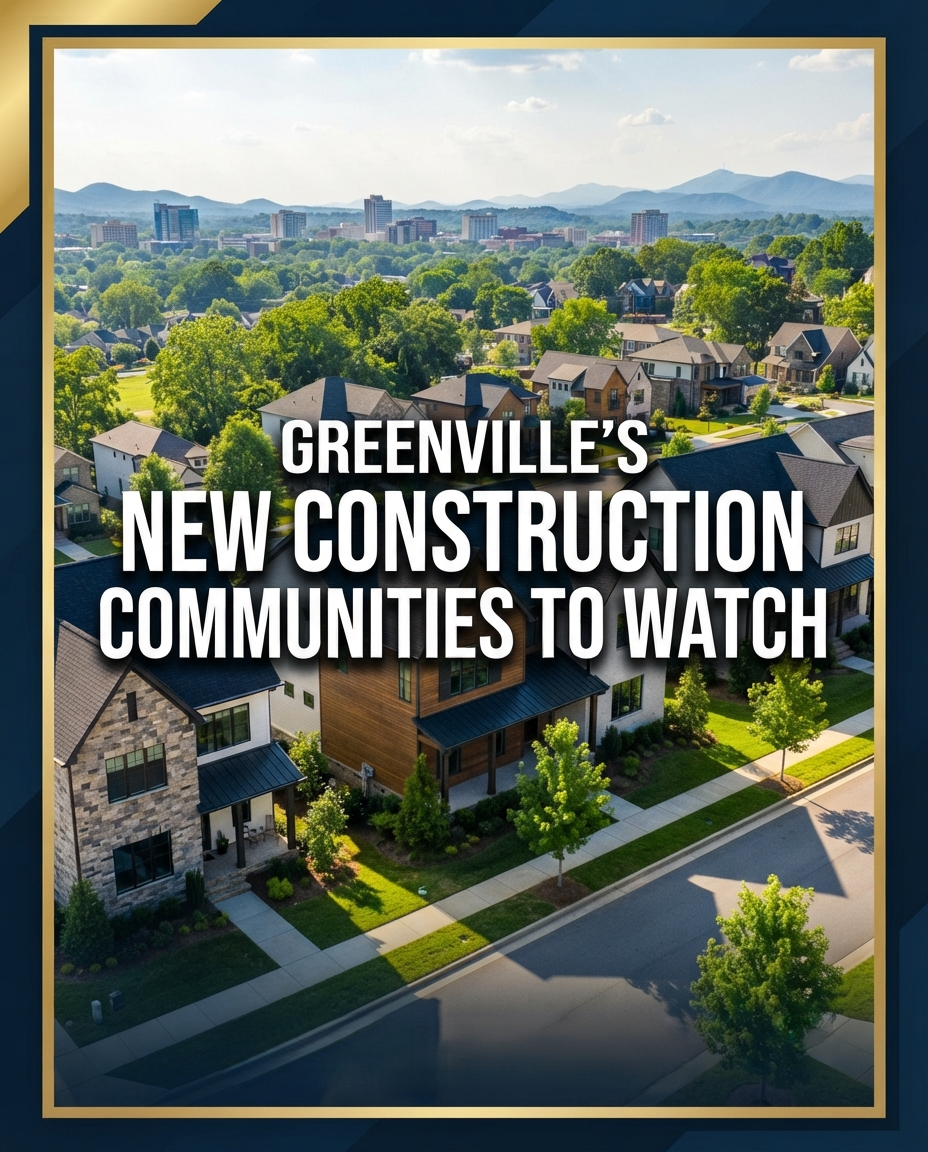 Greenville’s New Construction Communities to Watch