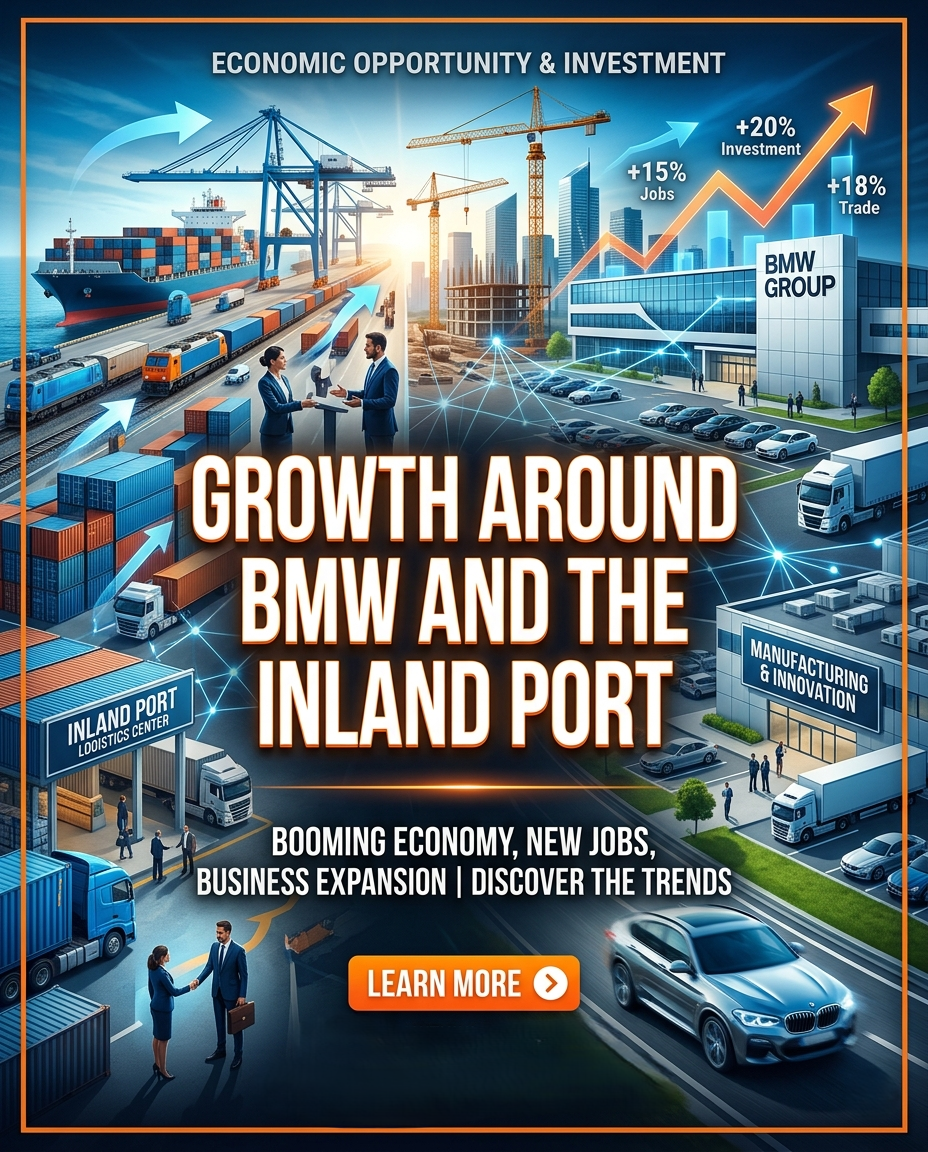 Growth Around BMW and the Inland Port