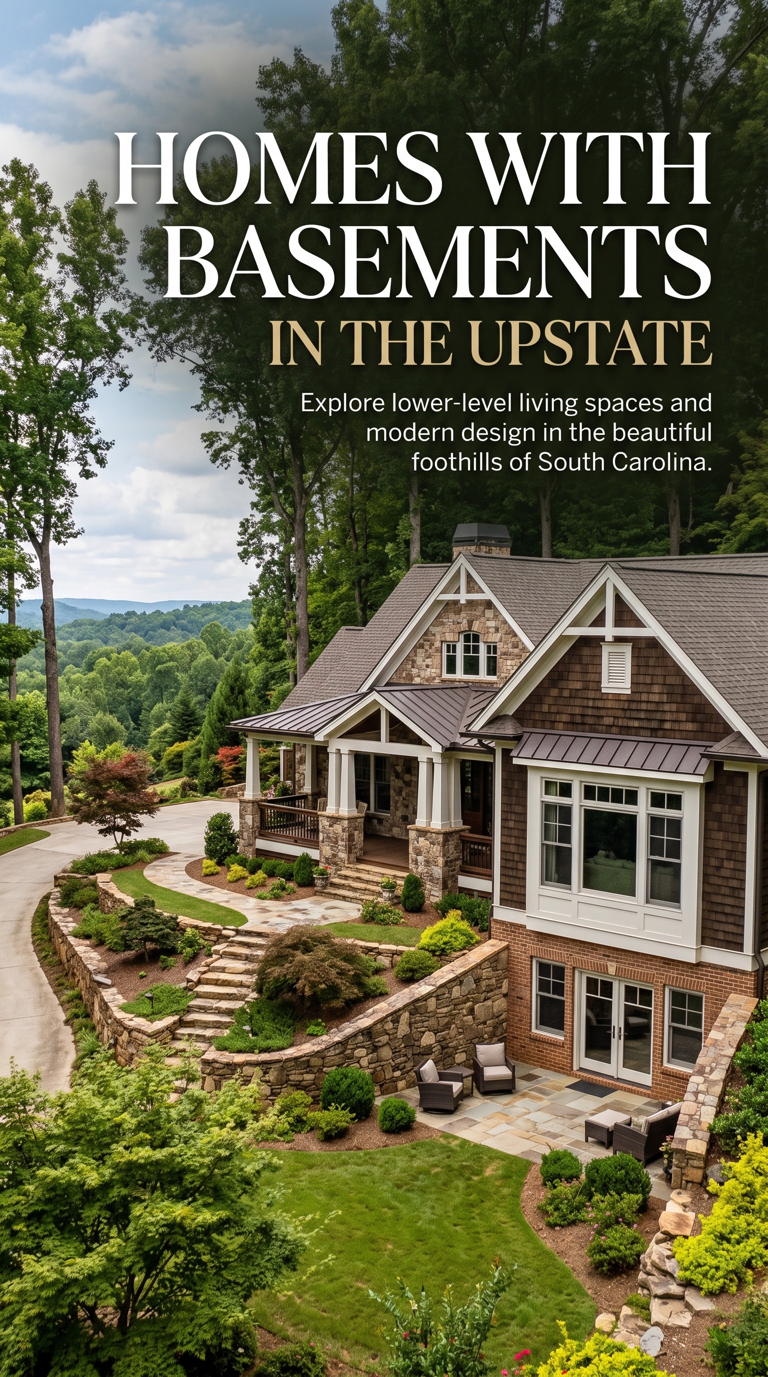Homes with Basements in the Upstate   