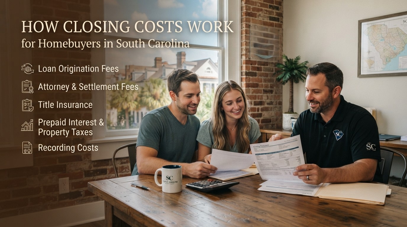 How Closing Costs Work for Homebuyers in South Carolina