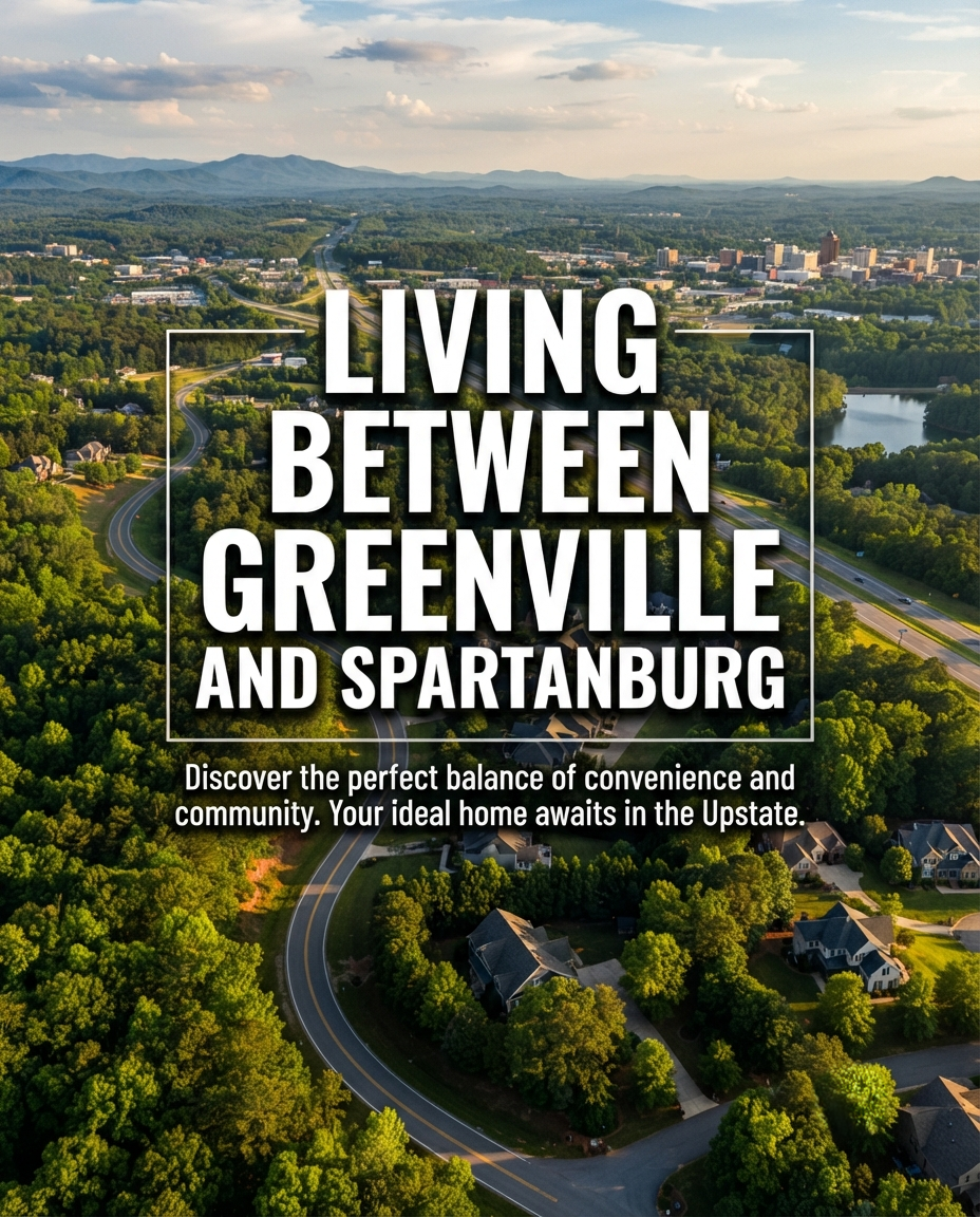 Living Between Greenville and Spartanburg