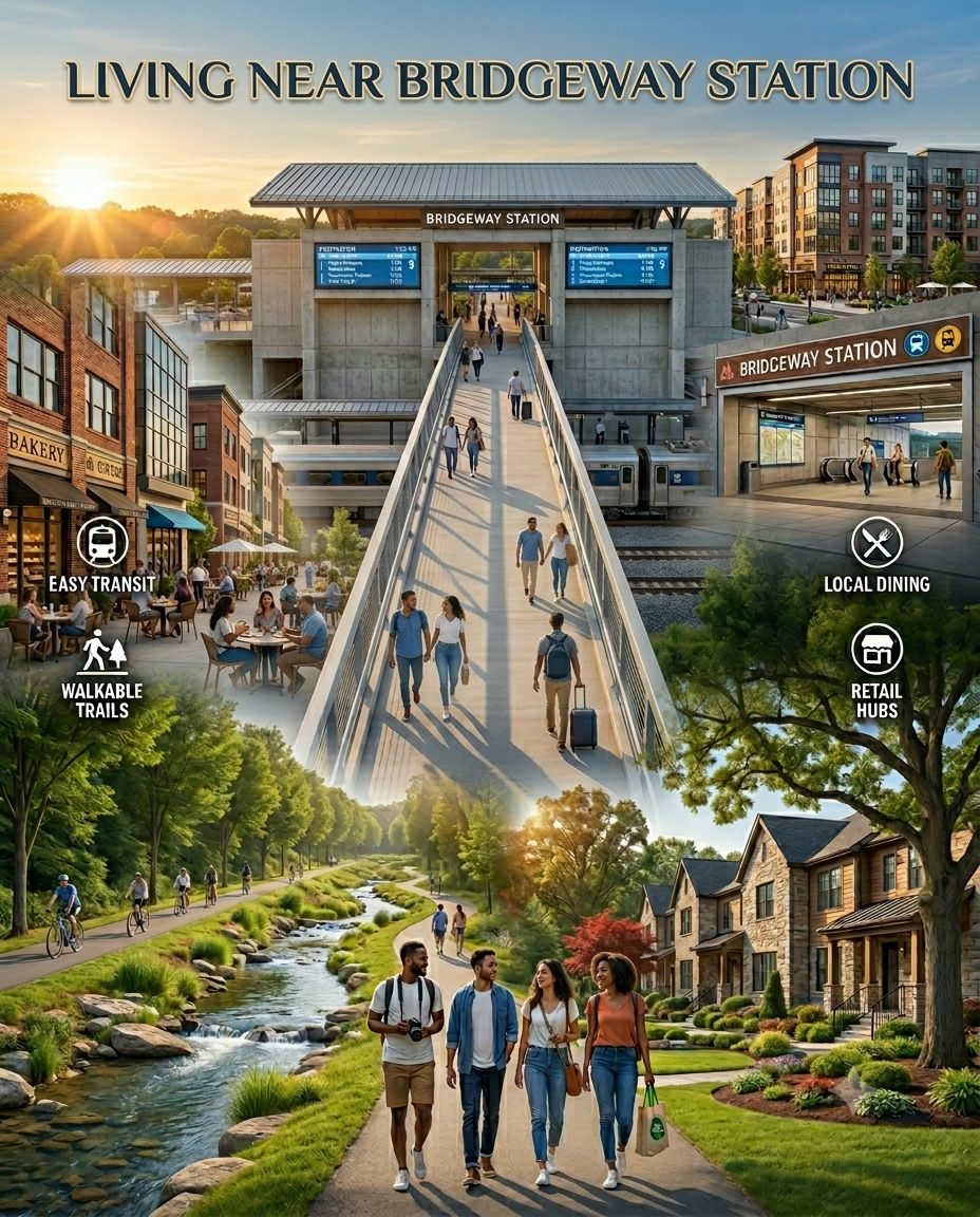 Living Near BridgeWay Station