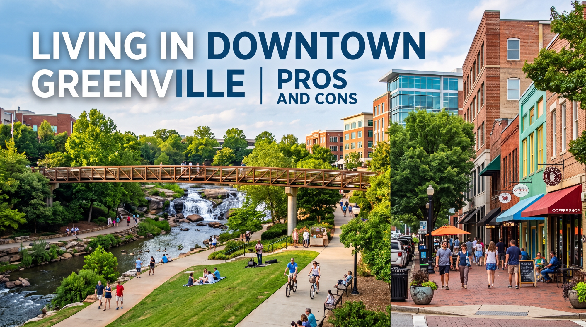 Living in Downtown Greenville Pros and Cons