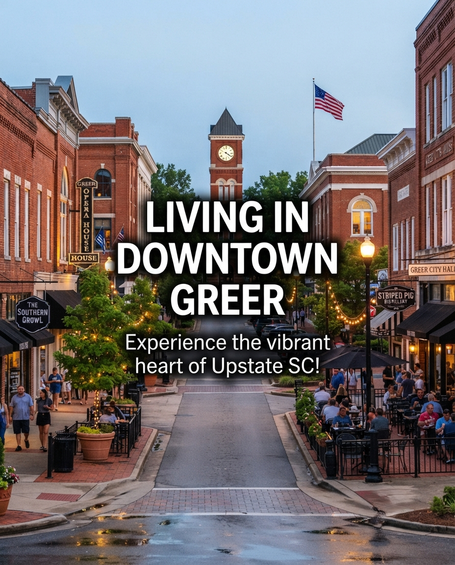 Living in Downtown Greer