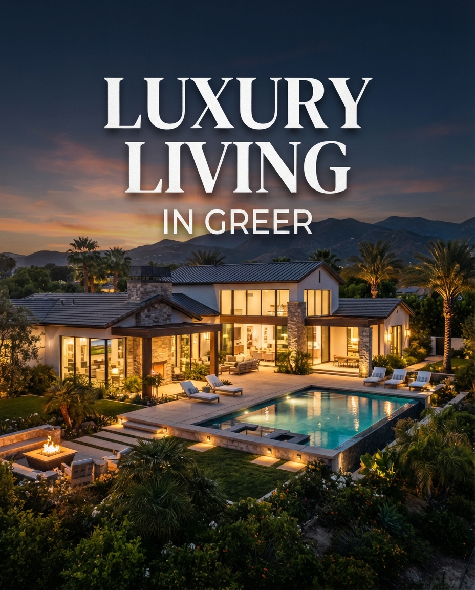 Luxury Living in Greer