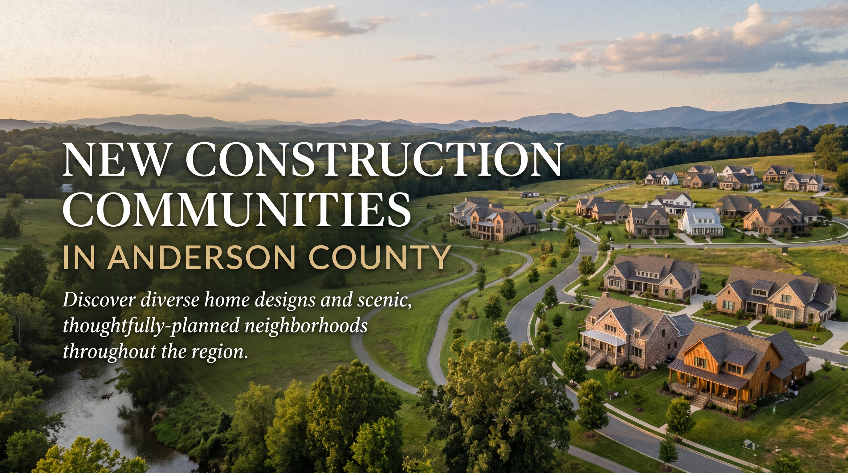New Construction Communities in Anderson County