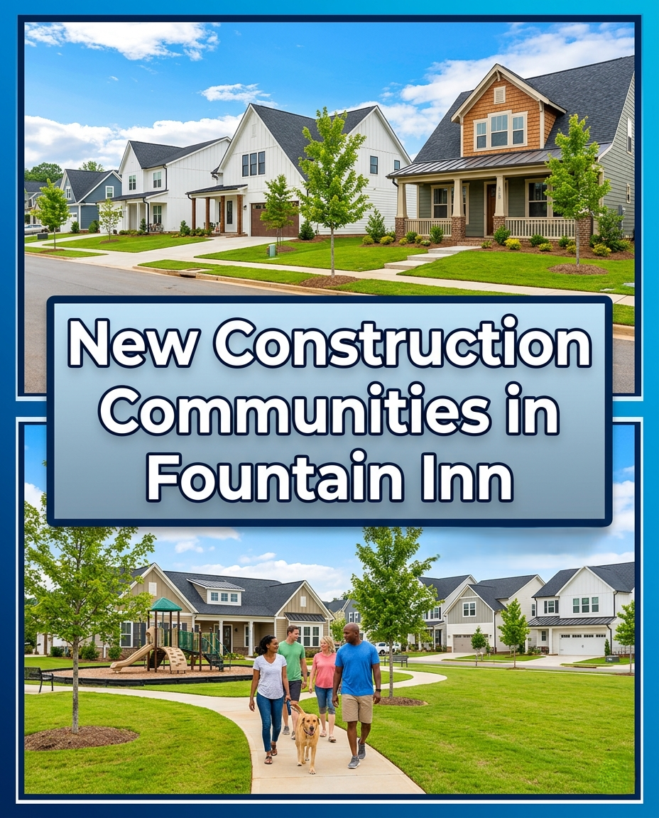 New Construction Communities in Fountain Inn
