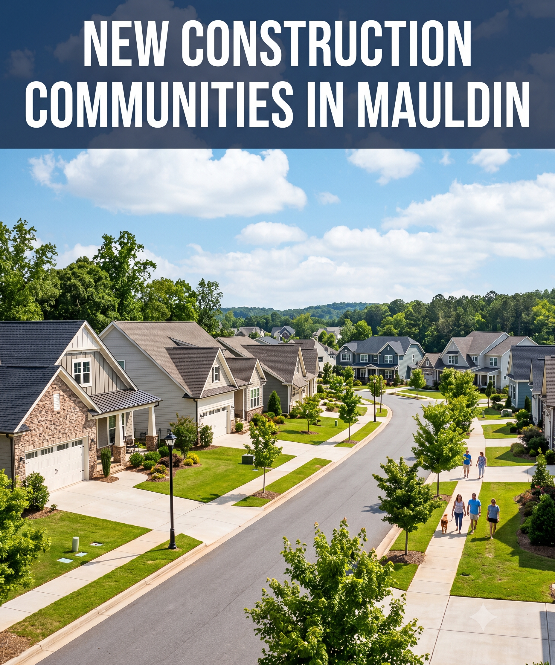 New Construction Communities in Mauldin