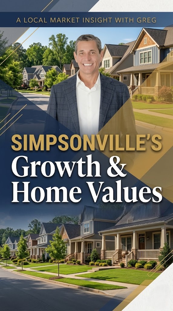 Simpsonville's Growth and Home Values