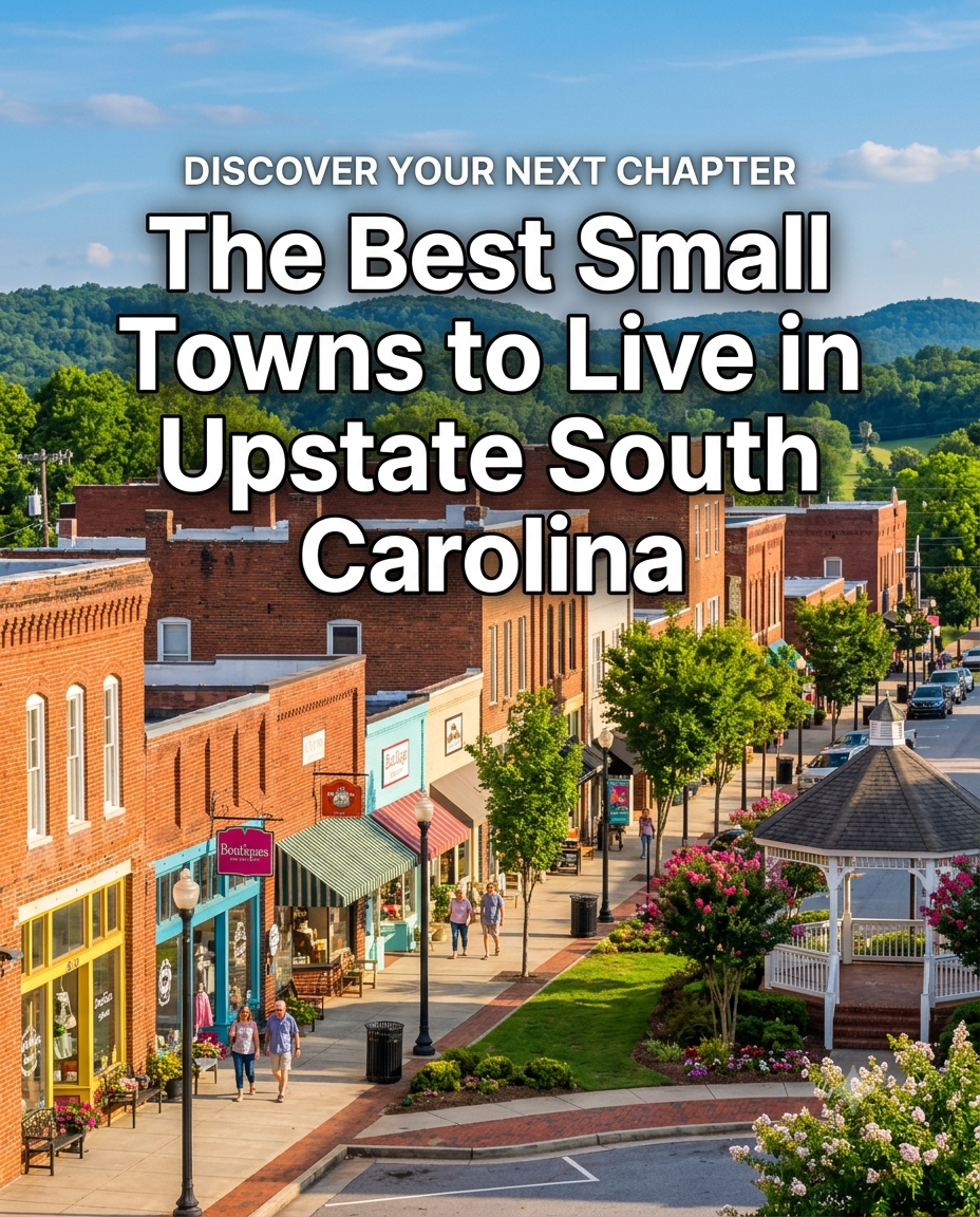 The Best Small Towns to Live in Upstate South Carolina