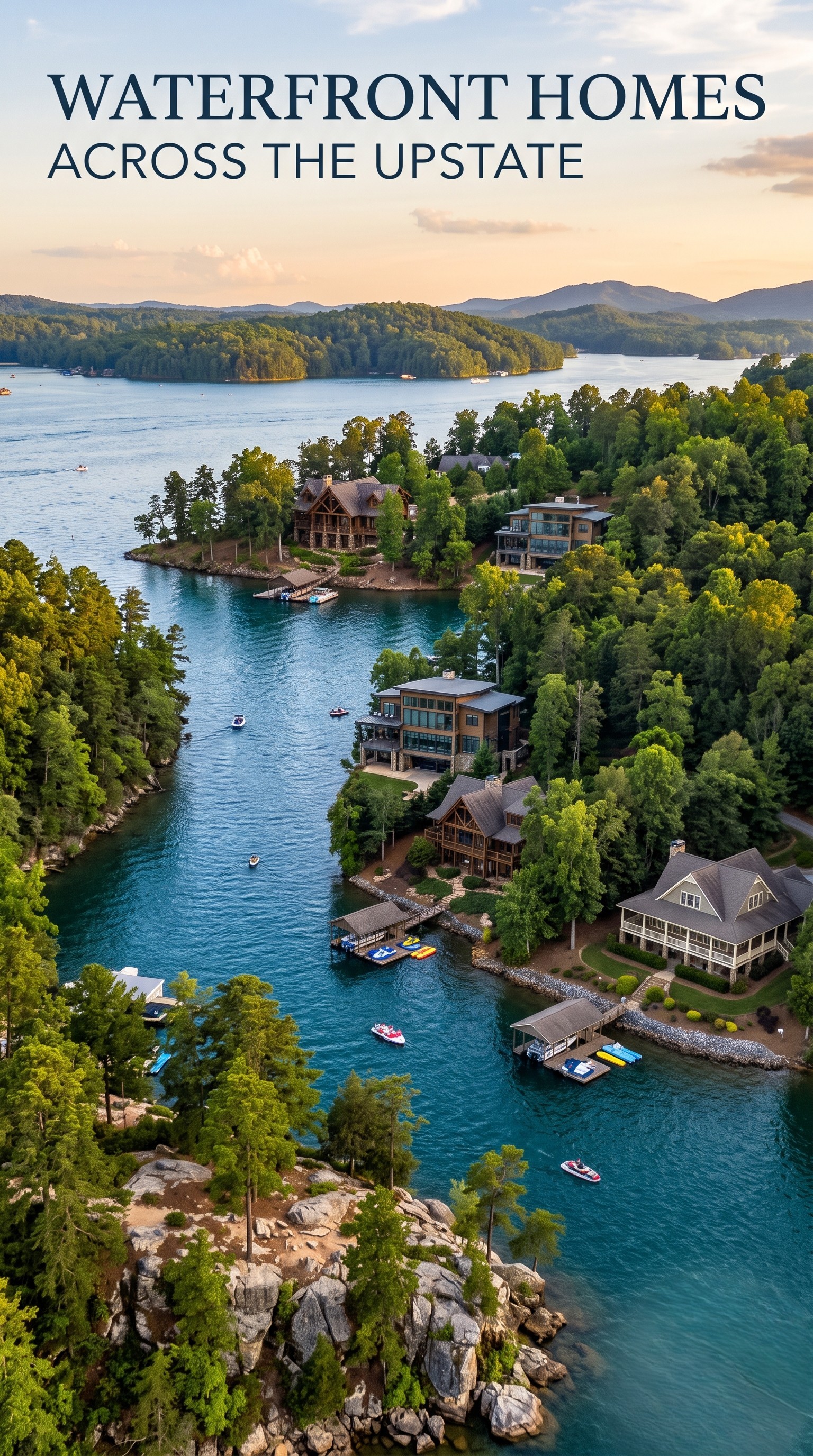Waterfront Homes Across the Upstate    