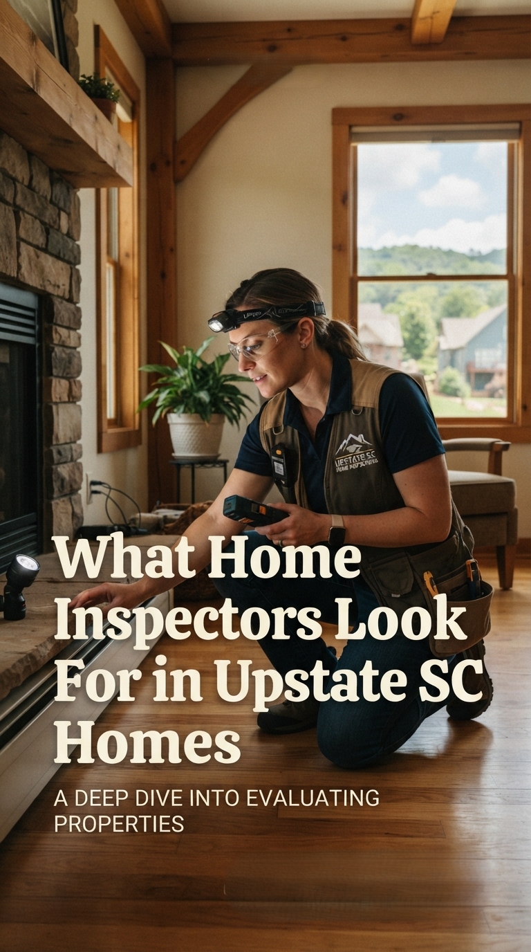 What Home Inspectors Look For in Upstate SC Homes