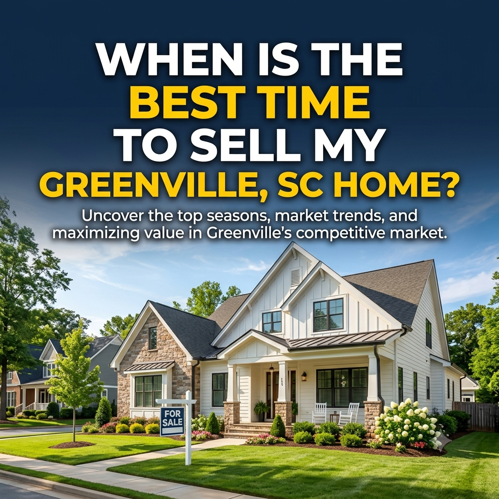When Is the Best Time to Sell My Greenville, SC Home
