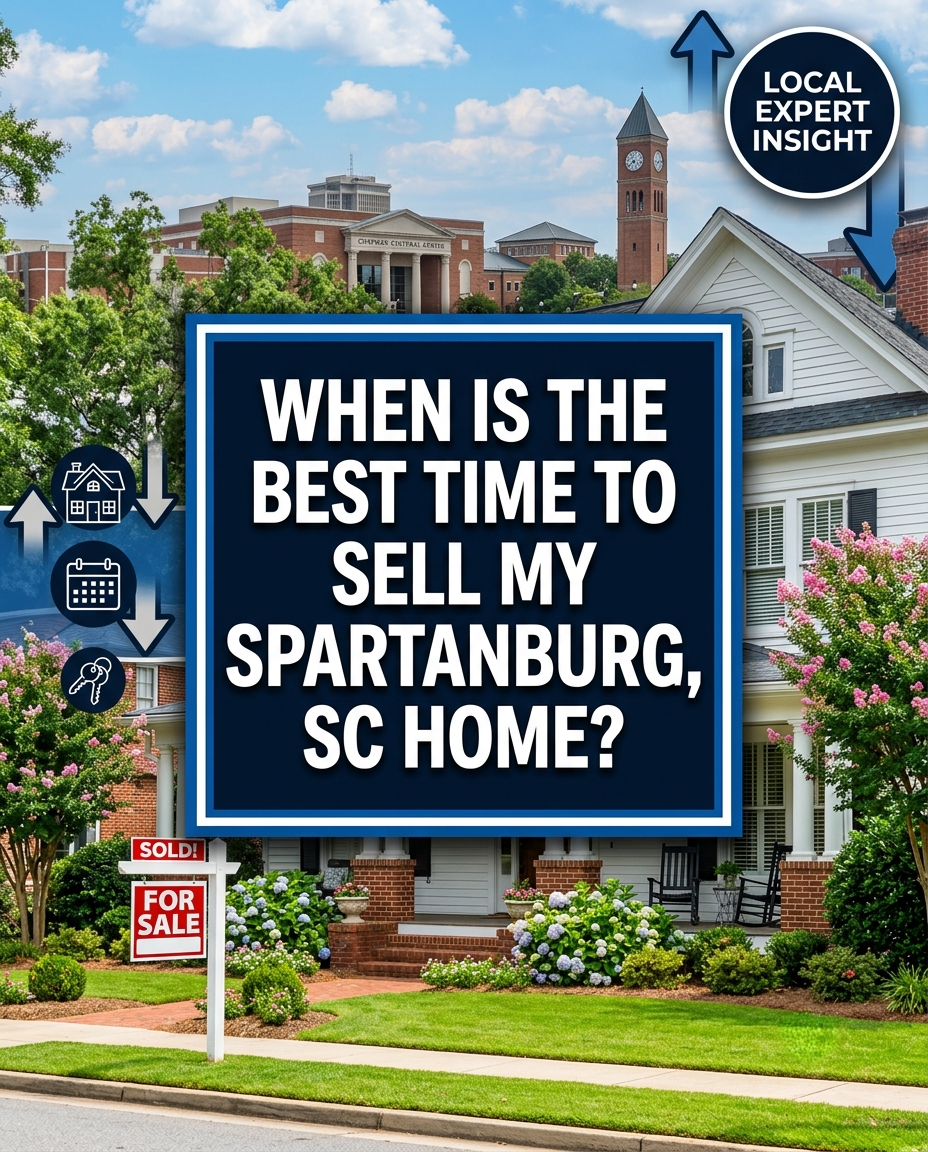 When Is the Best Time to Sell My Spartanburg, SC Home?