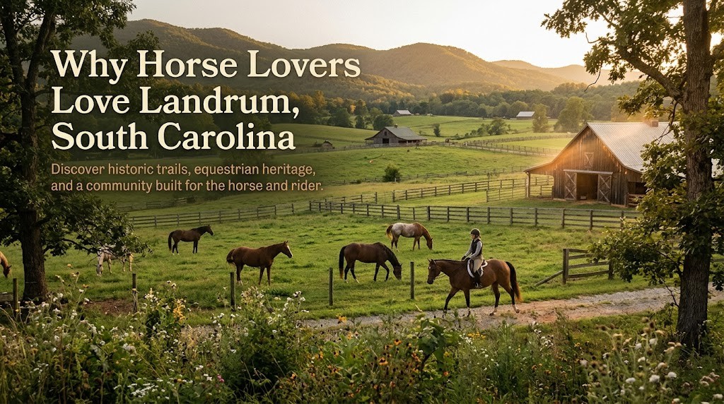 Why Horse Lovers Love Landrum, South Carolina