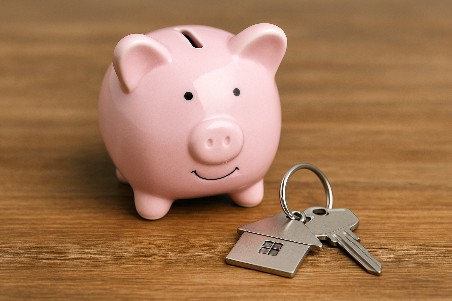 Piggy Bank and Car Keys