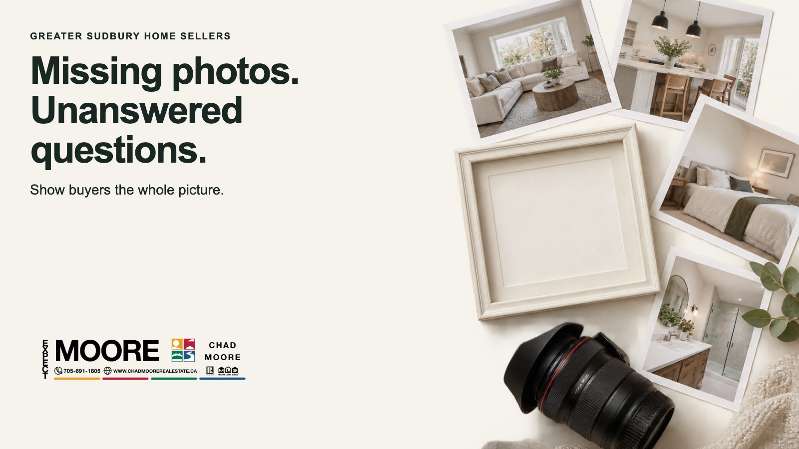 A clear listing-photo plan for a Greater Sudbury home