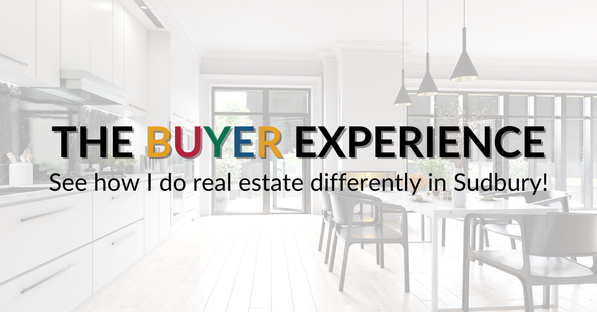 The Buyer Experience &mdash; smart, step-by-step guidance from market prep to closing day in Greater Sudbury