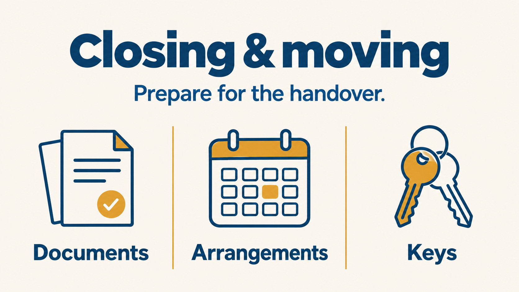 Closing and moving preparation for a Greater Sudbury homebuyer