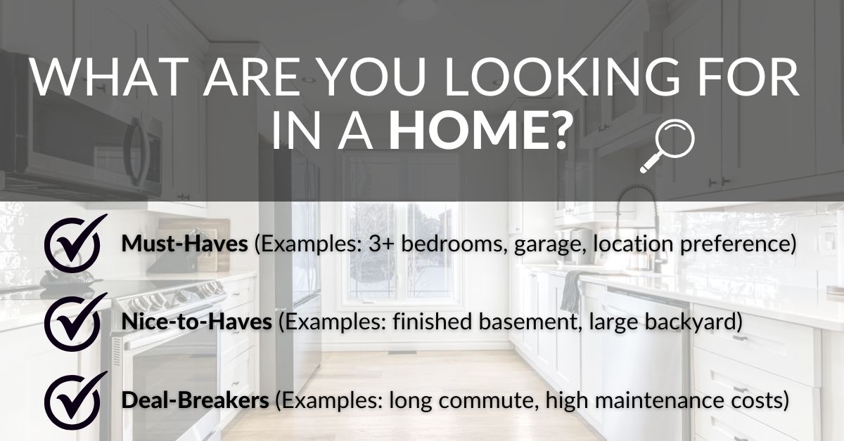 Define your criteria &mdash; beds, baths, neighbourhoods, property type, commute time, schools, and lifestyle fit for Greater Sudbury.