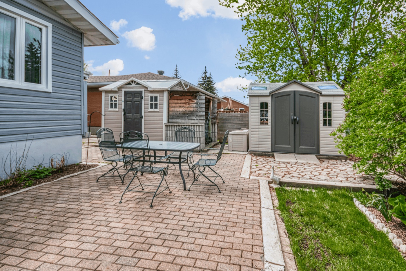 Greater Sudbury home patio illustrating how a seller plan begins with the move