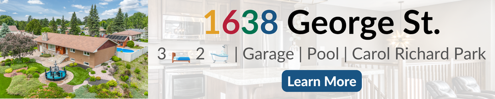 1638 George Street, Val Caron &mdash; 3-bedroom home with heated in-ground pool, listed at $584,999 by Chad Moore Real Estate