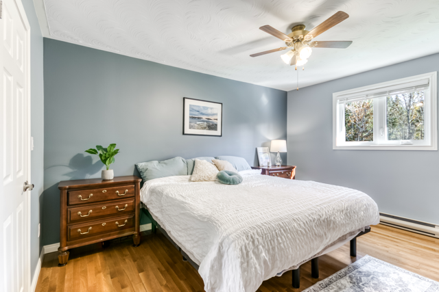 The primary bedroom