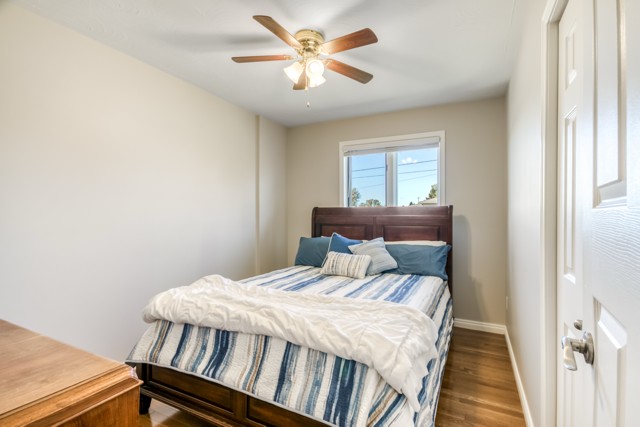 The second main-floor bedroom