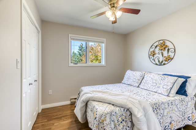 The third main-floor bedroom