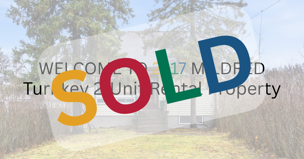 SOLD &mdash; 2217 Mildred Street, Minnow Lake &mdash; Turnkey 2-Unit Income Property