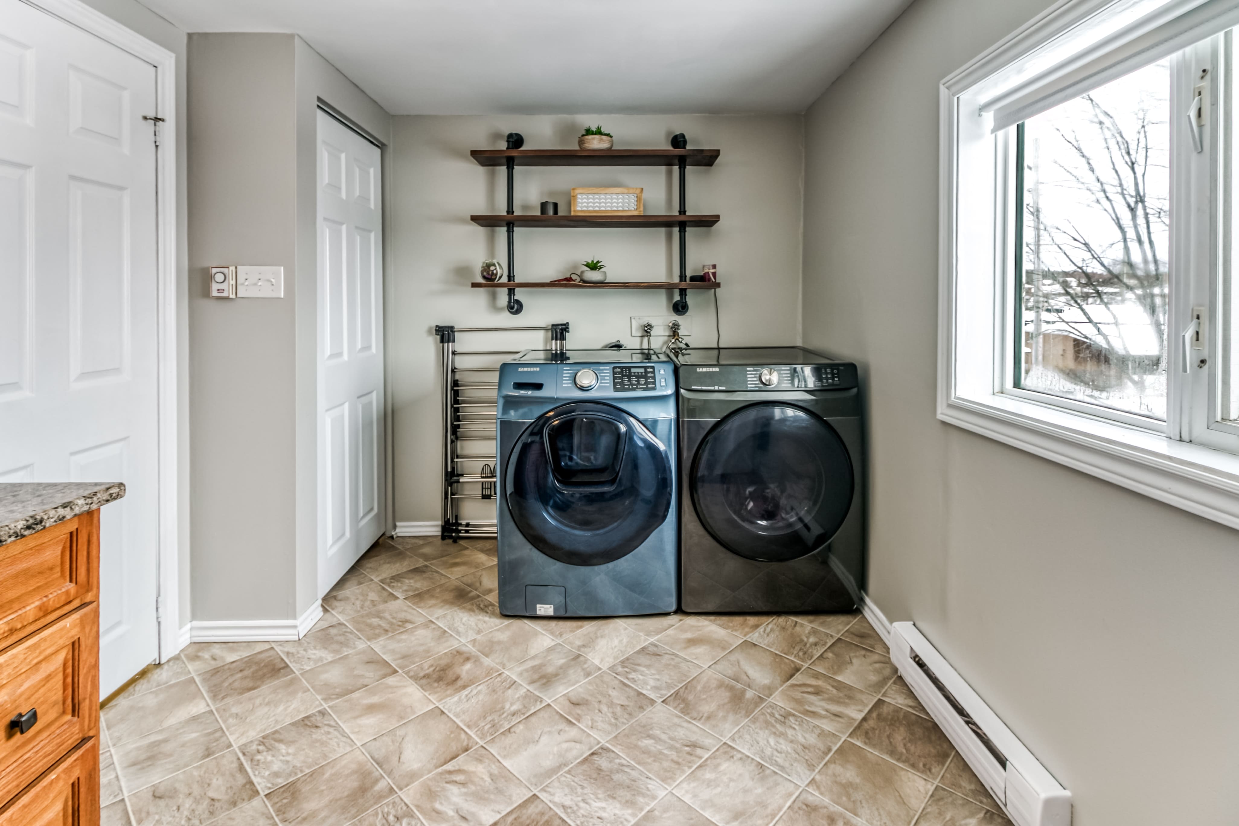 Dedicated laundry area