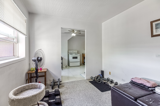 Upper apartment interior view