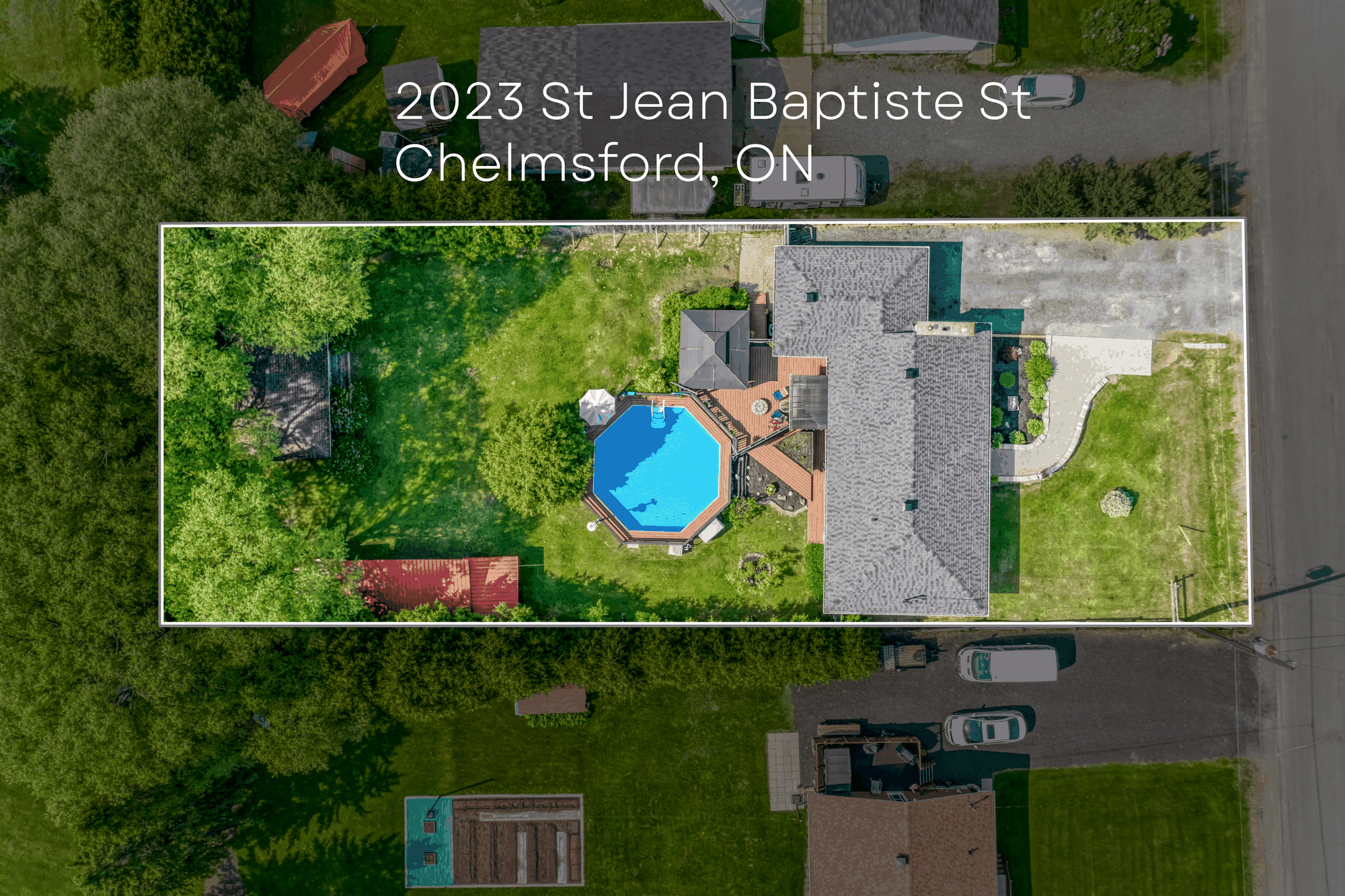 2023 St. Jean Baptiste Street property photograph 2 in setting and the complete view