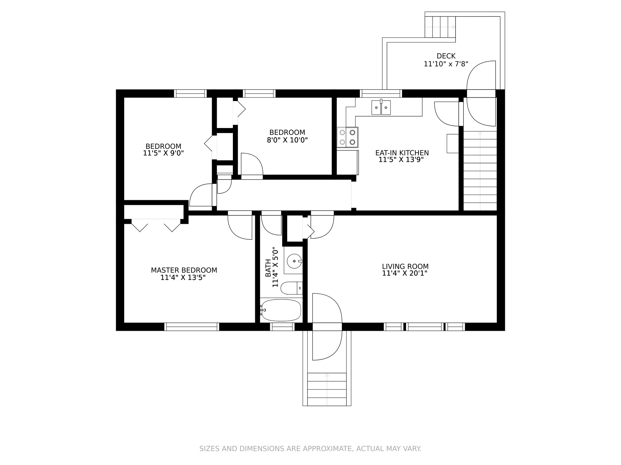 Main-floor plan from the historical listing media