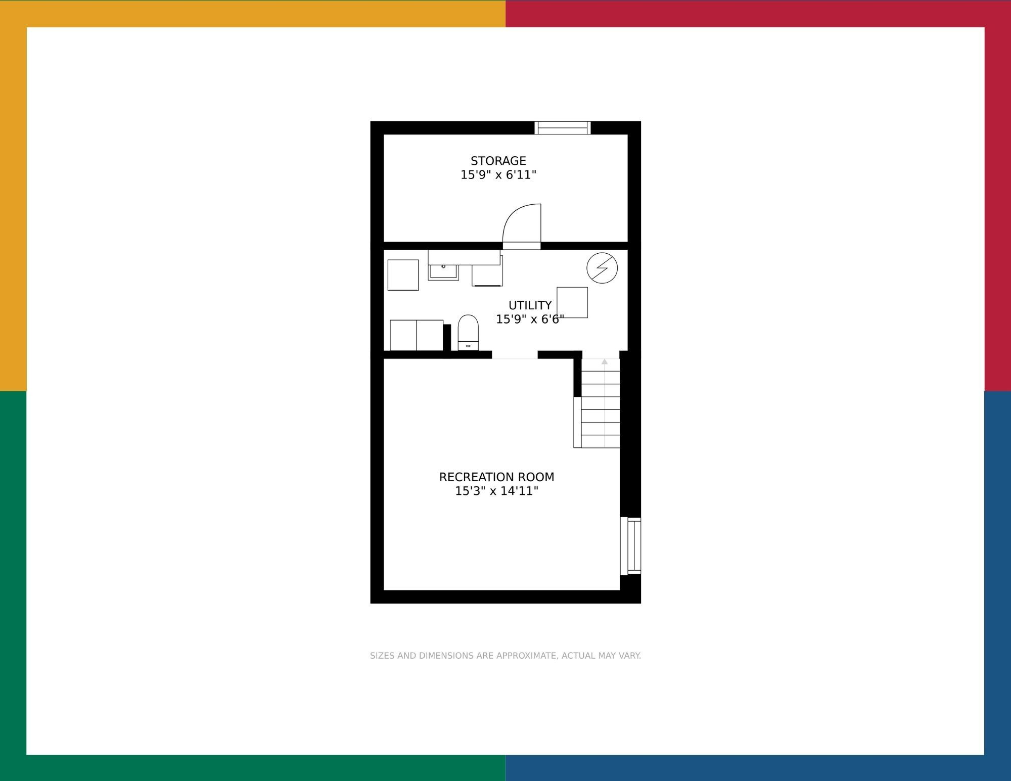 Measured floor plan 4 for 545 Camelot Drive