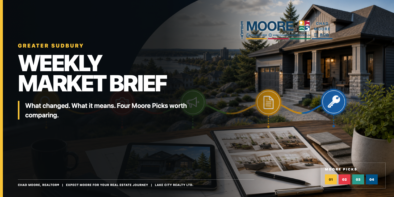 Greater Sudbury Weekly Market Brief by Chad Moore
