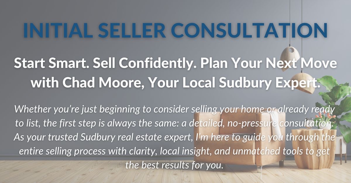 Initial Seller Consultation with Chad Moore &mdash; start smart with a no-pressure meeting to map the path from thinking about selling to sold.
