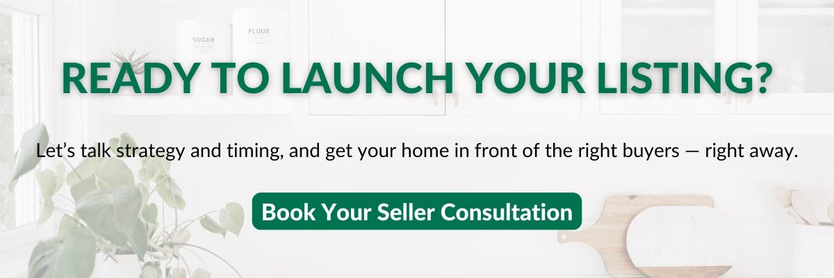 Ready to launch your listing graphic inviting Greater Sudbury sellers to book a seller consultation with Chad Moore.