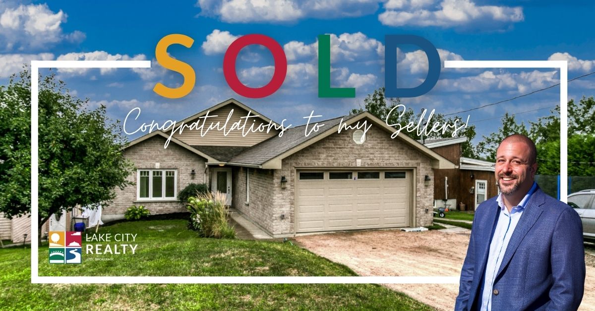 SOLD &mdash; Congratulations to my sellers at 13 Eugenie Street in Azilda on beautiful Whitewater Lake. Another waterfront success story with Lake City Realty!