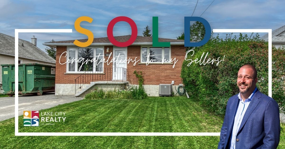 SOLD &mdash; 963 Somers Street, New Sudbury. Listed and sold by Chad Moore Real Estate at Lake City Realty.
