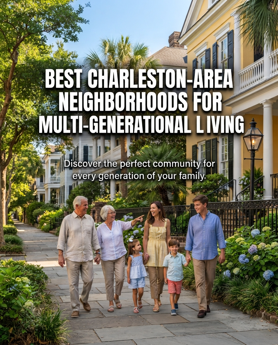 Best Charleston-Area Neighborhoods for Multi-Generational Living