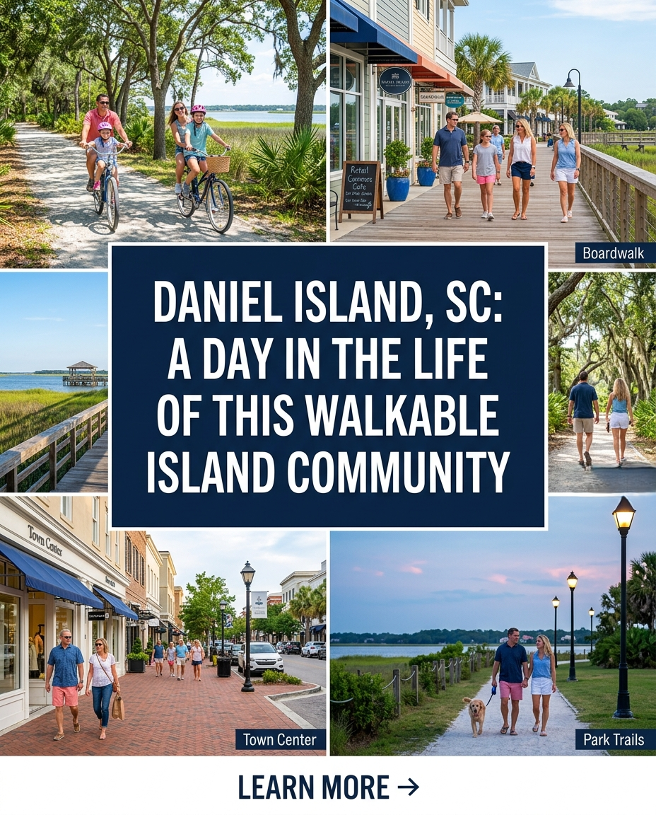 Daniel Island, SC A Day in the Life of This Walkable Island Community