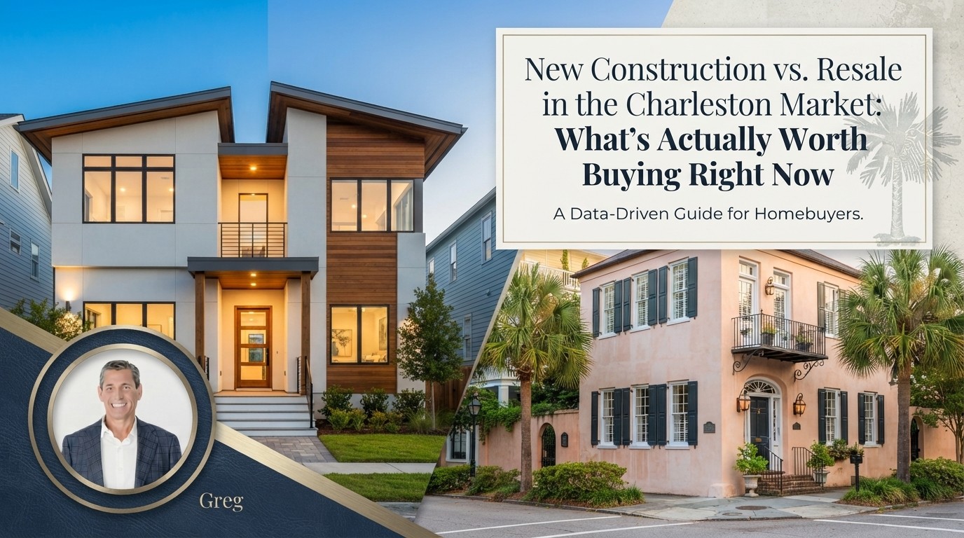 New Construction vs. Resale in the Charleston Market: What's Actually Worth Buying Right Now
