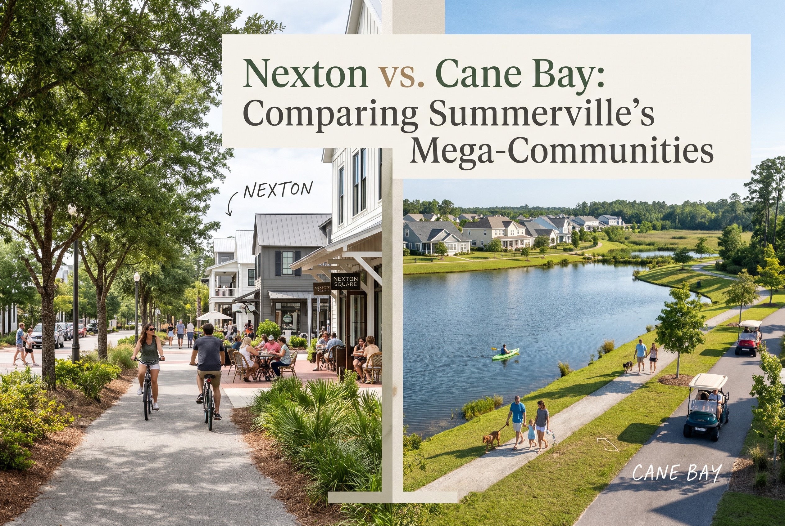 Nexton vs. Cane Bay: Comparing Summerville's Mega-Communities