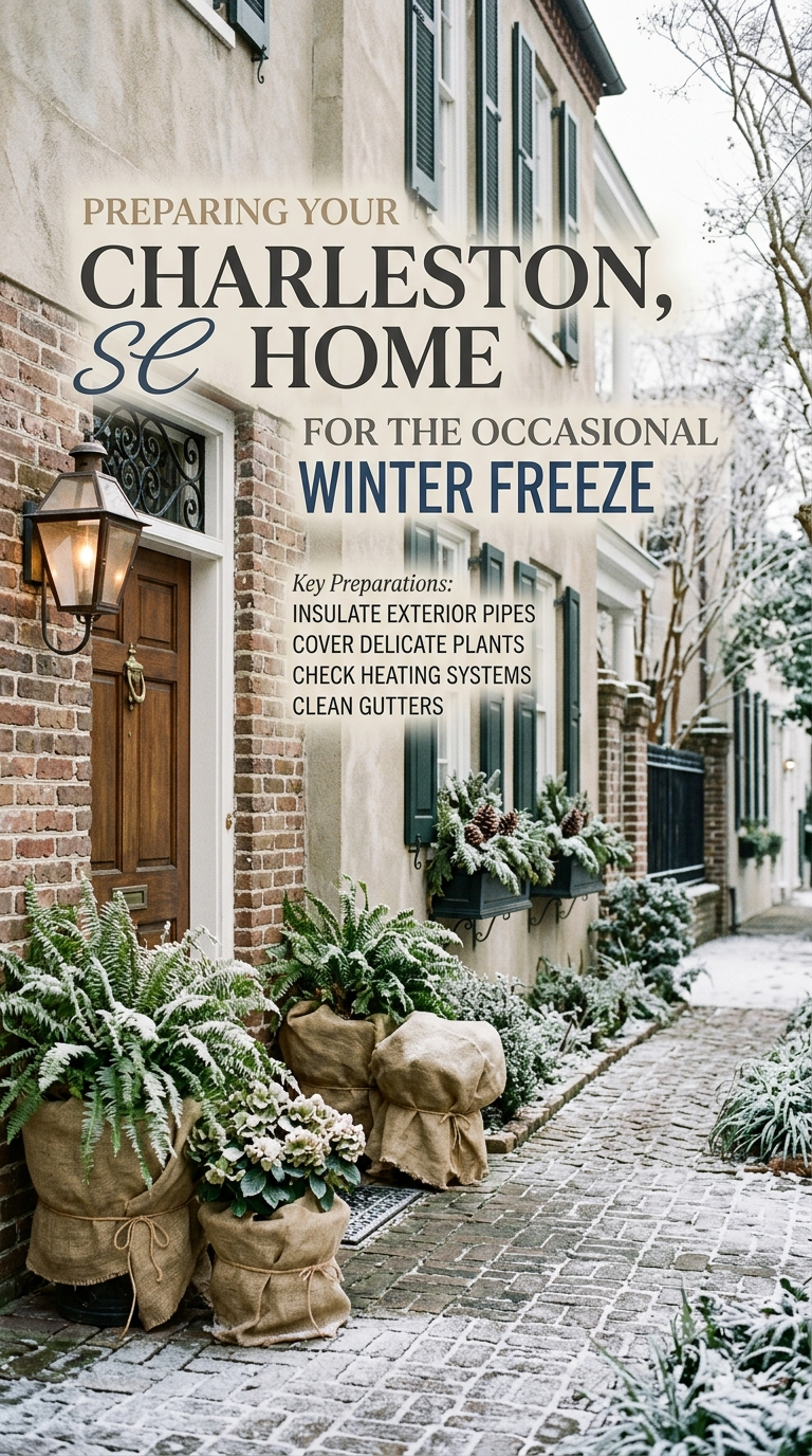 Preparing Your Charleston, SC Home for the Occasional Winter Freeze