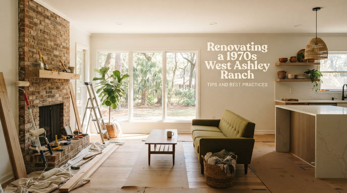 Renovating a 1970s West Ashley Ranch Tips and Best Practices
